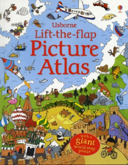 Lift the Flap Picture Atlas by Alex Frith (Author)