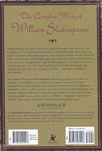The Complete Works of William Shakespeare by William Shakespeare The Complete Works of William Shakespeare by William Shakespeare