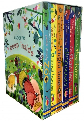 Usborne Peep Inside Collection 6 Books Box Set Children Gift Set Usborne Peep Inside Collection 6 Books Box Set Children Gift Set