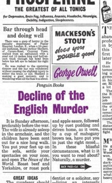 Decline of the English Murder by George Orwell Decline of the English Murder by George Orwell