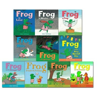 Frog Series 10 Books Collection Set by Max Velthuijs