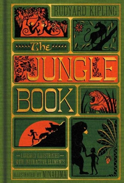 The Jungle Book (Illustrated with Interactive Elements) by Rudyard Kipling (Author)