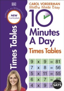 10 Minutes A Day Times Tables by Carol Vorderman