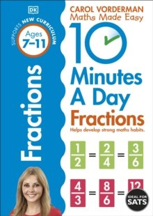 10 Minutes a Day Fractions by Carol Vorderman