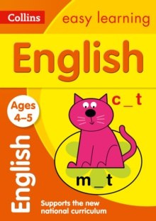 Collins Easy Learning Preschool : English Ages 3-5: Prepare for School with Easy Home Learning by Collins Easy Learning