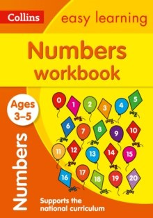 Collins Easy Learning Preschool : Numbers Workbook Ages 3-5: Prepare for Preschool with Easy Home Learning