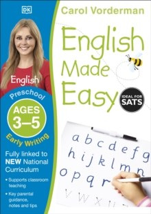 English Made Easy Early Writing Ages 3-5 Preschool by Carol Vorderman