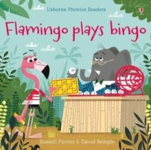 Flamingo plays Bingo by Russell Punter