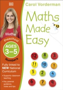 Maths Made Easy Numbers Ages 3-5 Preschool by Carol Vorderman