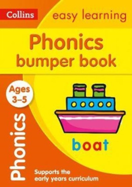 Phonics Bumper Book Ages 3-5 : Prepare for Preschool with Easy Home Learning by Collins Easy Learning