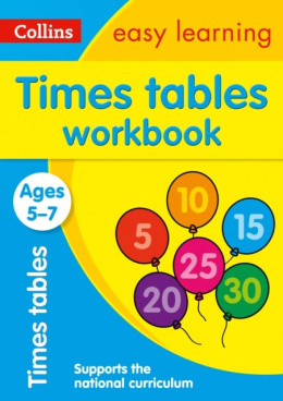Times Tables Workbook Ages 5-7 : Ideal for Home Learning by Collins Easy Learning