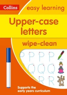 Upper Case Letters Age 3-5 Wipe Clean Activity Book : Prepare for Preschool with Easy Home Learning