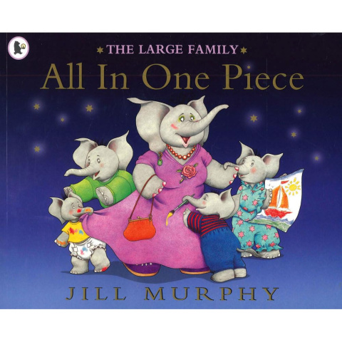 All In One Piece (The Large Family) by Jill Murphy