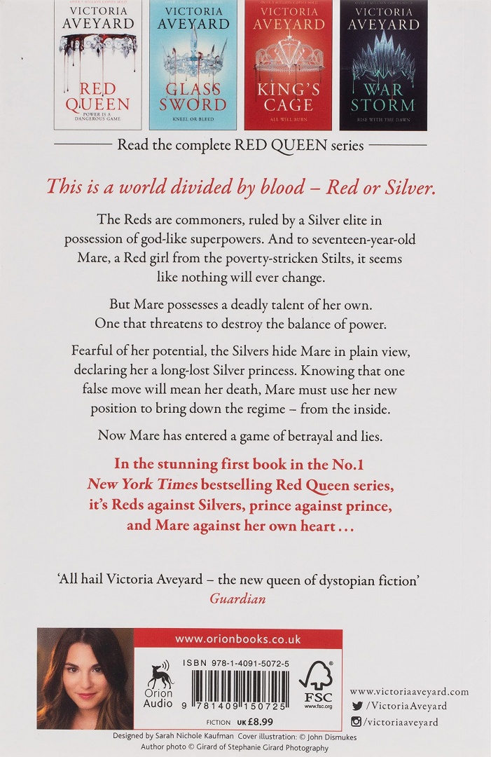 Red Queen by Victoria Aveyard Red Queen by Victoria Aveyard