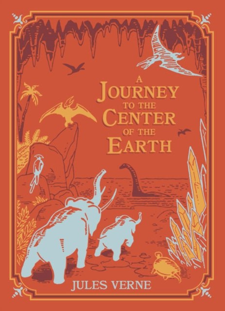 A Journey to the Center of the Earth (Barnes & Noble Children's Leatherbound Classics) by Jules Vernes