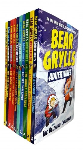 Bear Grylls Adventure Collection 10 Books Set