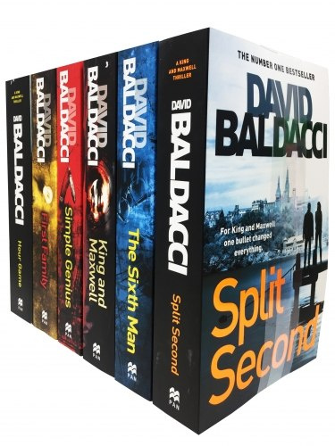 David Baldacci King and Maxwell Thriller 6 Books Collection