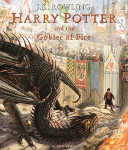 Harry Potter and the Goblet of Fire : Illustrated Edition by J.K. Rowling