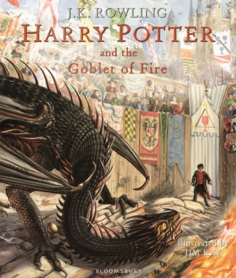 Harry Potter and the Goblet of Fire : Illustrated Edition by J.K. Rowling Harry Potter and the Goblet of Fire : Illustrated Edition by J.K. Rowling