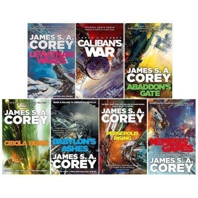 James S. A. Corey Expanse Series 7 Books Collection Set