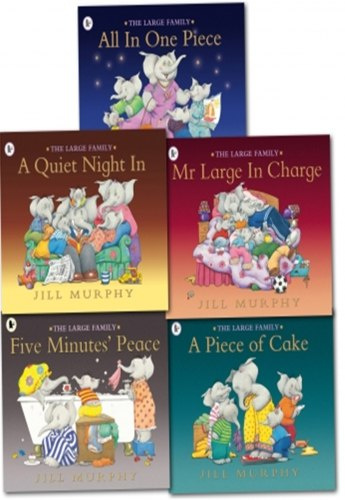 Large Family Collection Jill Murphy 5 Books Set Large Family Collection Jill Murphy 5 Books Set