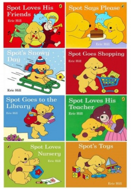 Spot Story Collection 8 Books Set Pack by Eric Hill